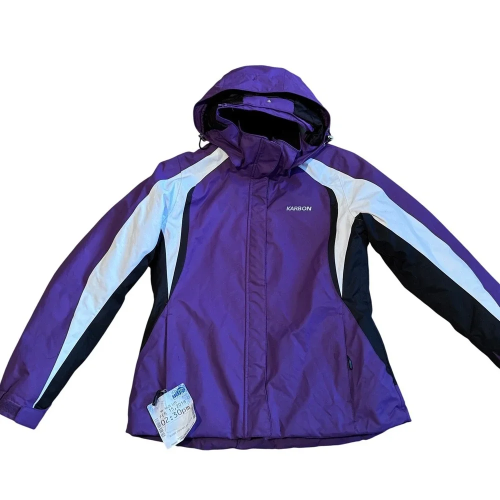 Karbon Purple‎ Ski Jacket Womens US 8 EU 38 UK 10